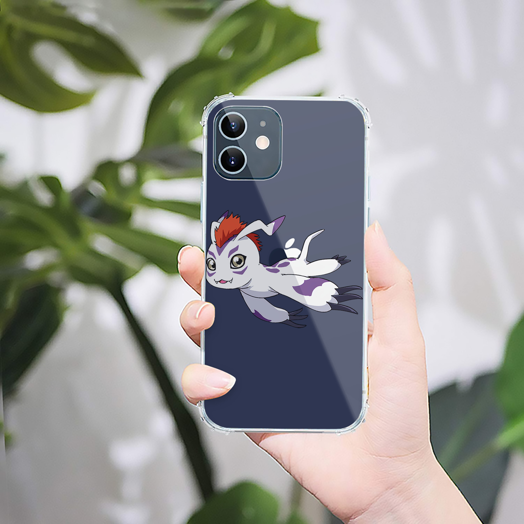 （画像用） Digimon デジタルモンスター/デジモン 【iPhone 12シリーズ対応】透明スマホケース（クリアソフトケース）